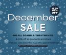 DECEMBER SALE! All scan packages and treatments have 15% off!